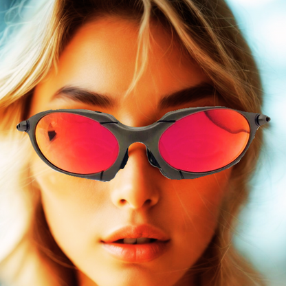Oculos Metal R1 Rubí