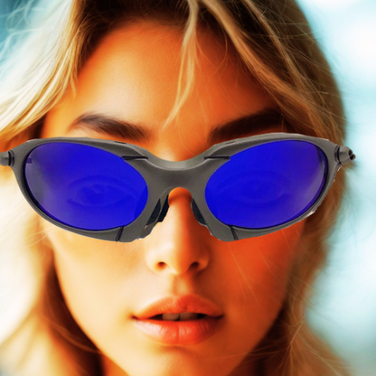 Oculos Metal R1 Azul Sapphire